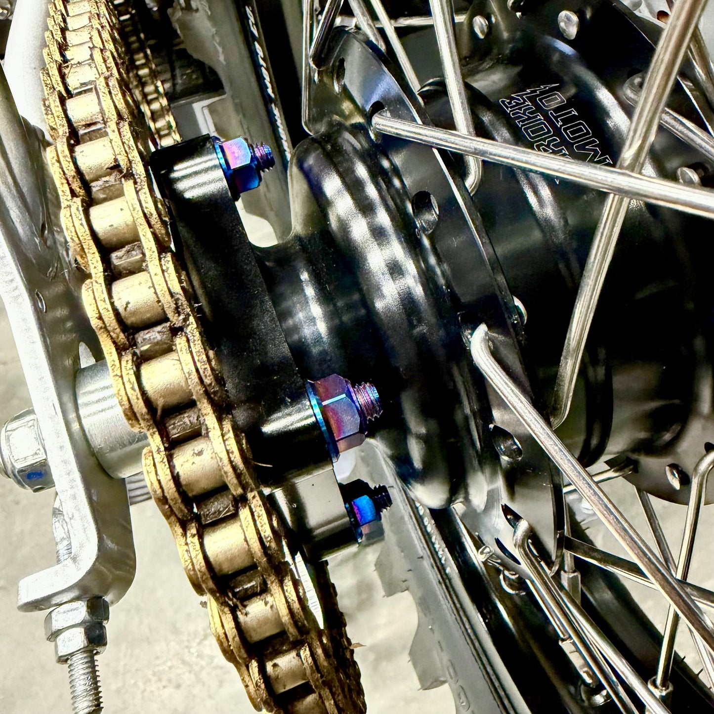 CRF Titanium Sprocket Bolts