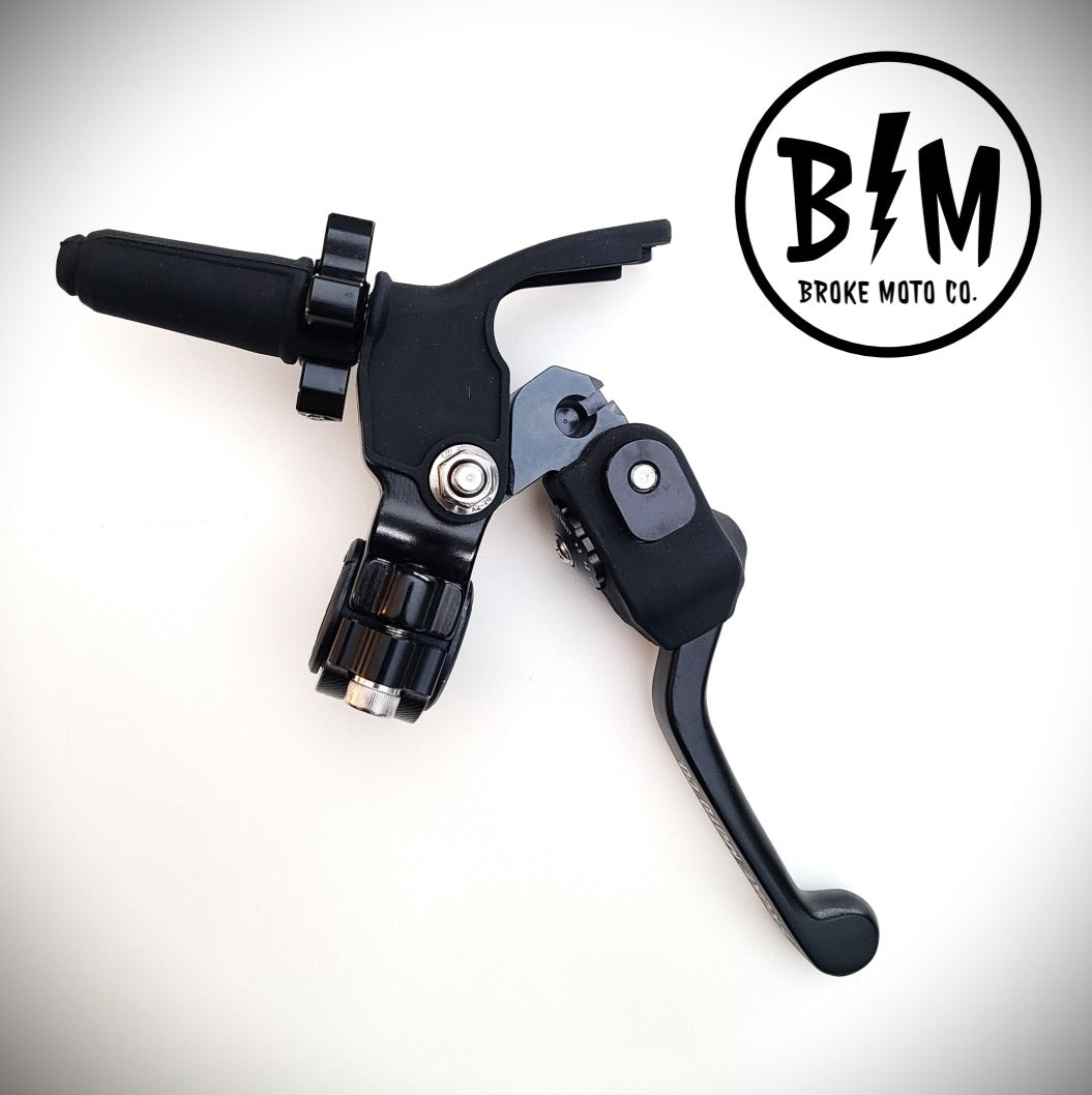 Ensemble de levier d'embrayage pliable