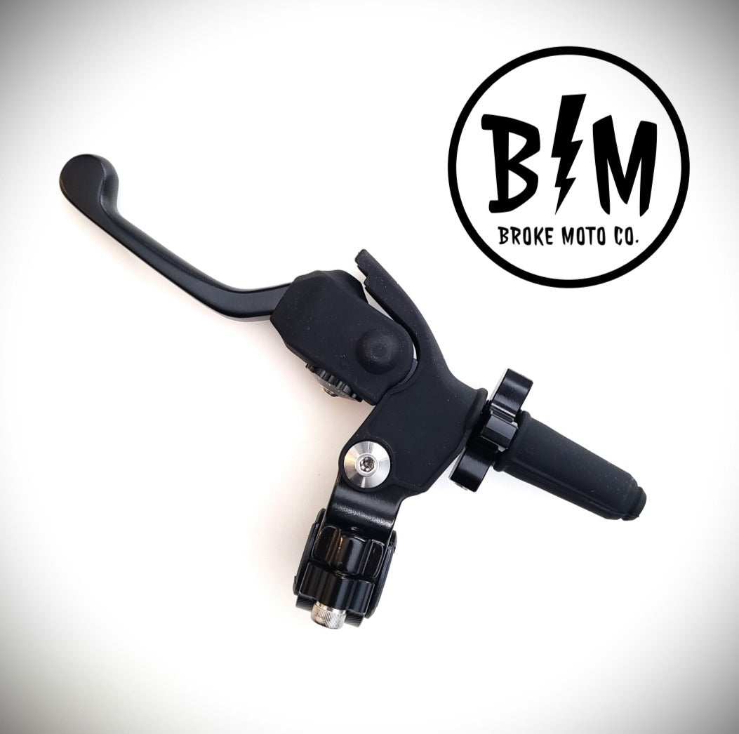 Ensemble de levier d'embrayage pliable