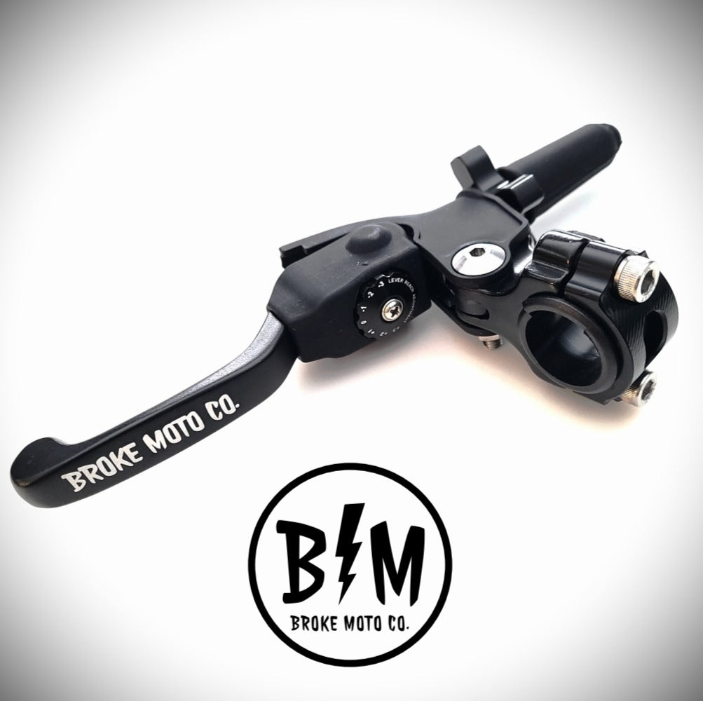 Ensemble de levier d'embrayage pliable