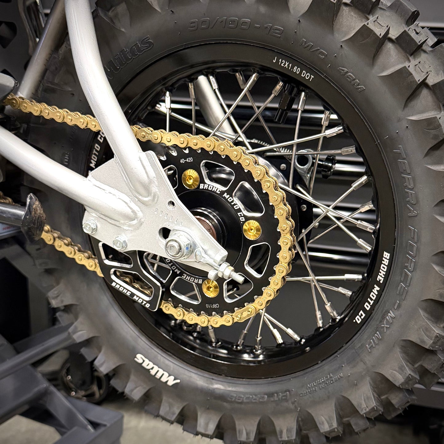 CRF Titanium Sprocket Bolts