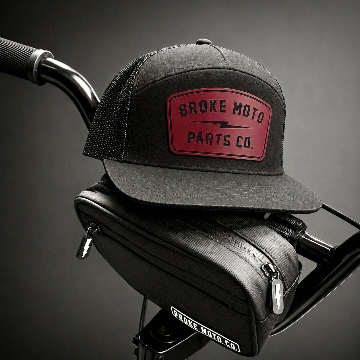 Broke Moto Oxblood Hat