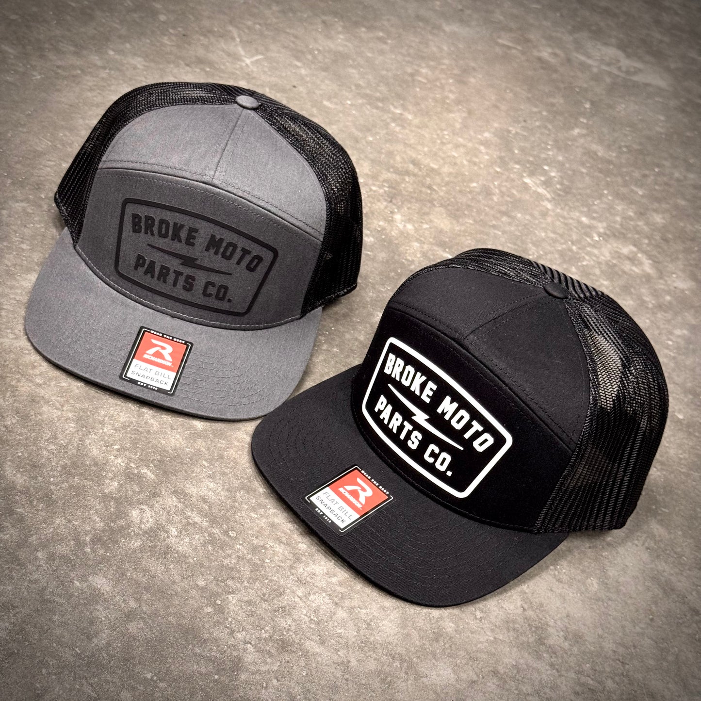 Broke Moto 7 Panel Hat