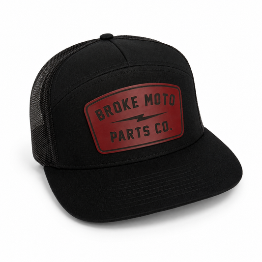 Broke Moto Oxblood Hat