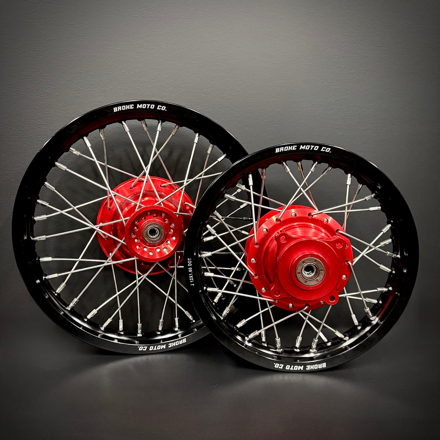 CRF110 Complete Wheel Set