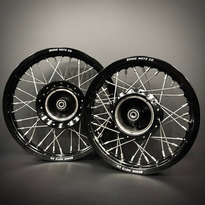 CRF110 Complete Wheel Set