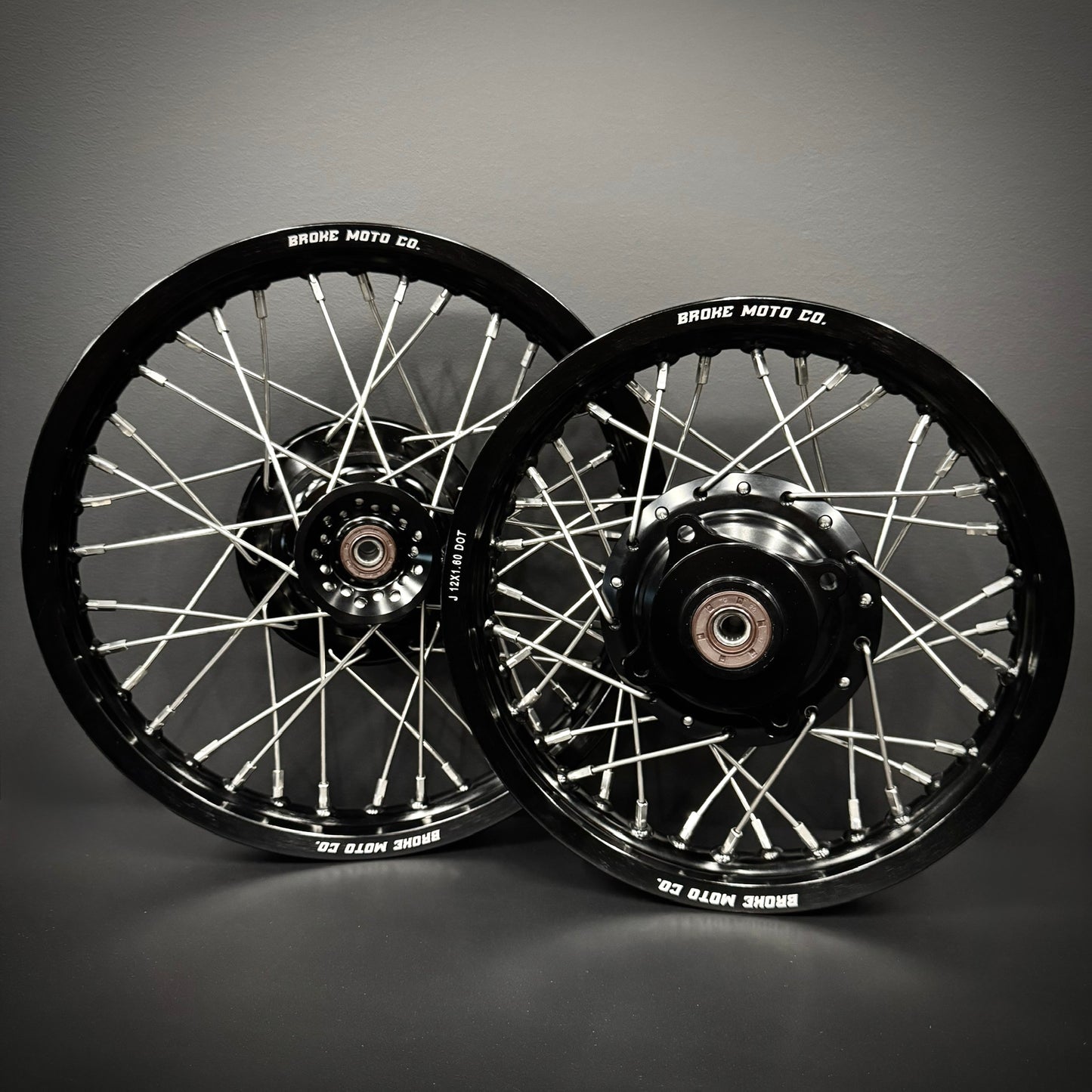 CRF110 Complete Wheel Set
