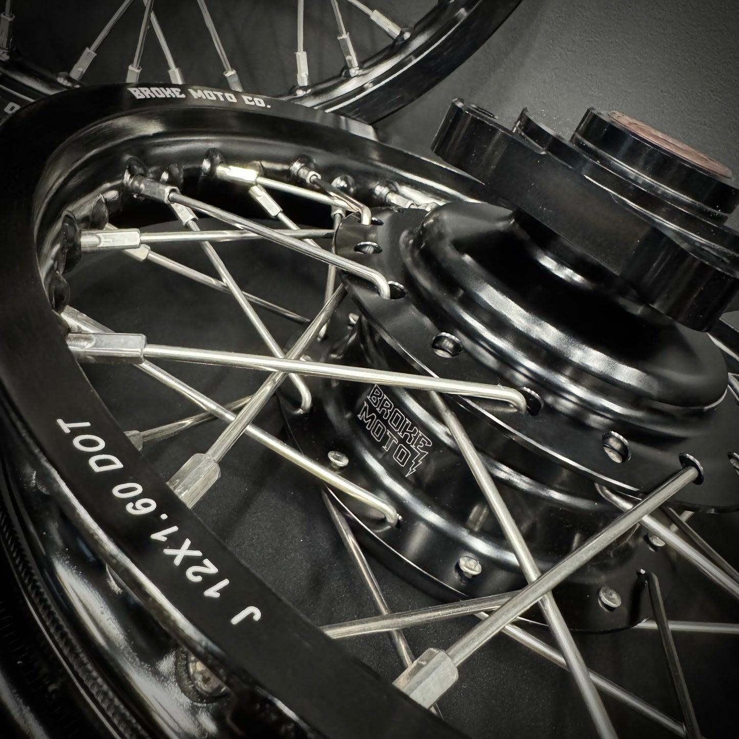 CRF110 Complete Wheel Set