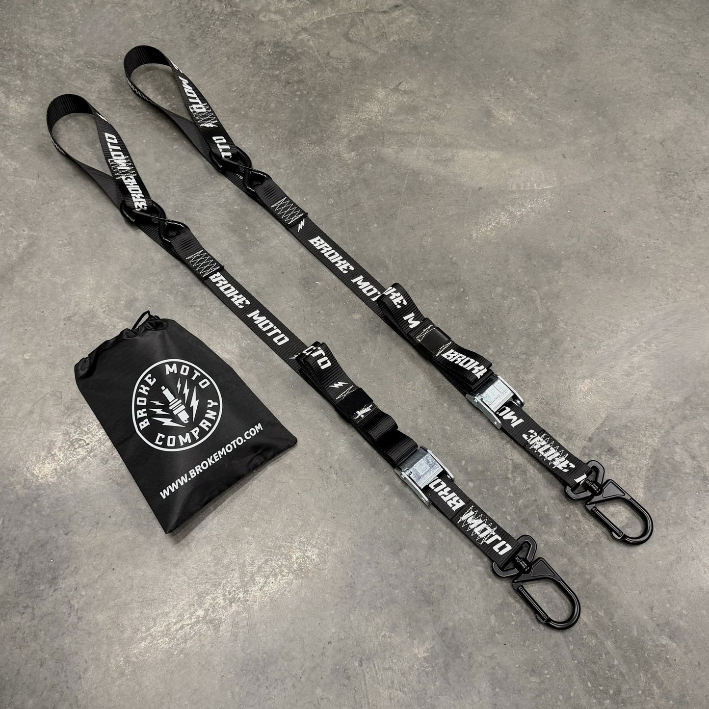 Heavy Duty Moto Tie-Down Straps