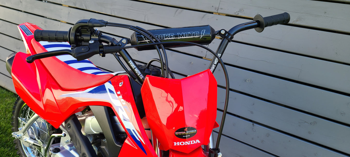 7/8" High Bend Mini MX Handlebars